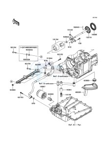 ZZR1400_ABS ZX1400FCF FR GB XX (EU ME A(FRICA) drawing Oil Pump