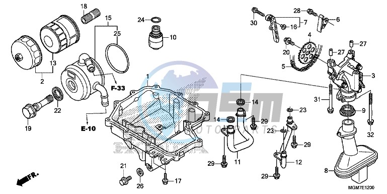 OIL PAN/ OIL PUMP