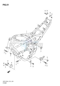 GSF1250 (E21) Bandit drawing FRAME