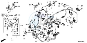 SH300AC drawing WIRE HARNESS