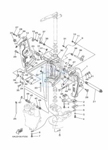 FL250GETU drawing FRONT-FAIRING-BRACKET