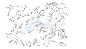 CROSS CITY - 125 CC 4T EU3 drawing BODY