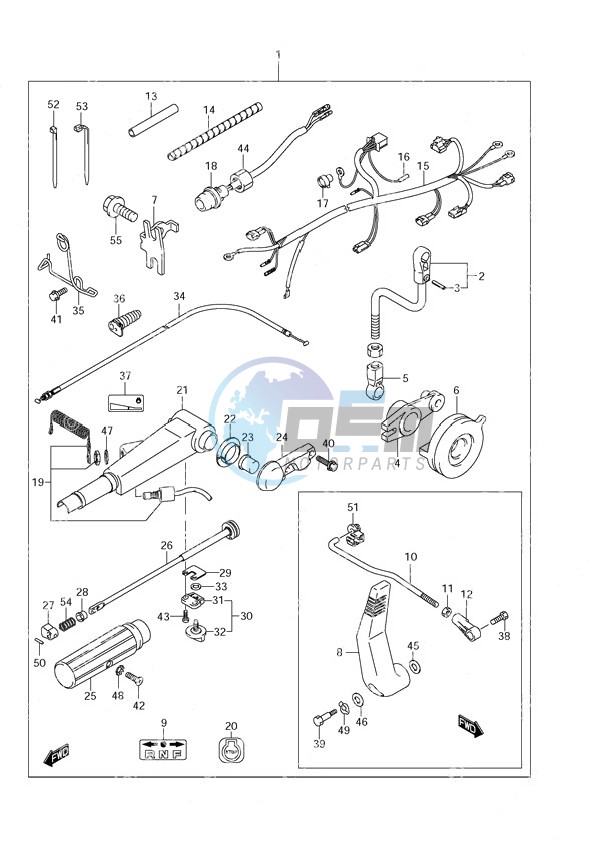 Tiller Handle