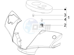 Zip 50 SP Euro 2 drawing Meter combination - Cruscotto