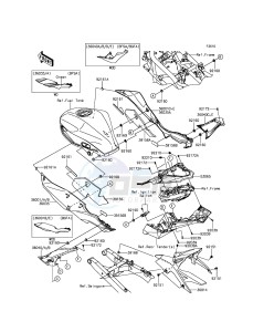 NINJA_250SL_ABS BX250BFS XX (EU ME A(FRICA) drawing Side Covers/Chain Cover