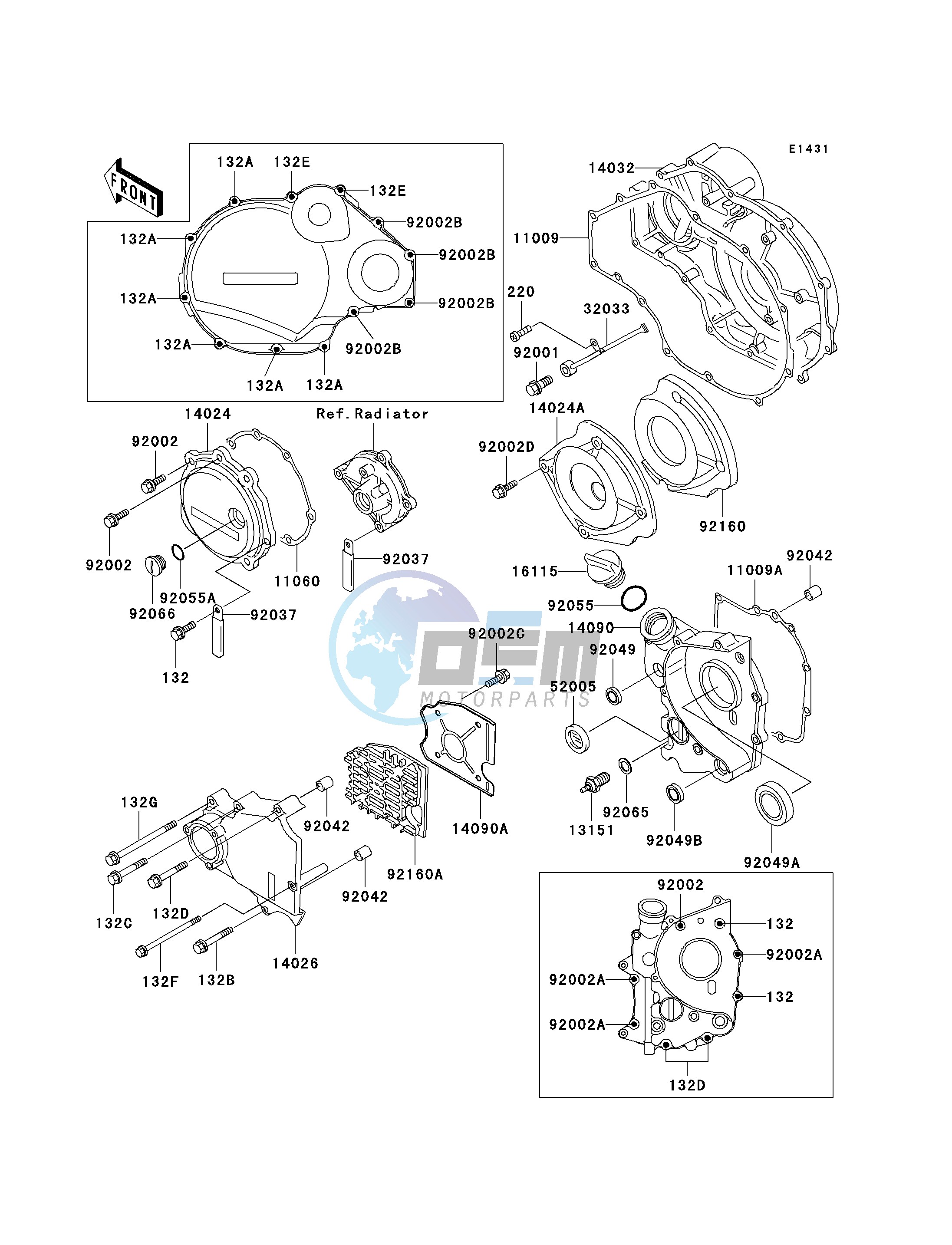 ENGINE COVER-- S- -