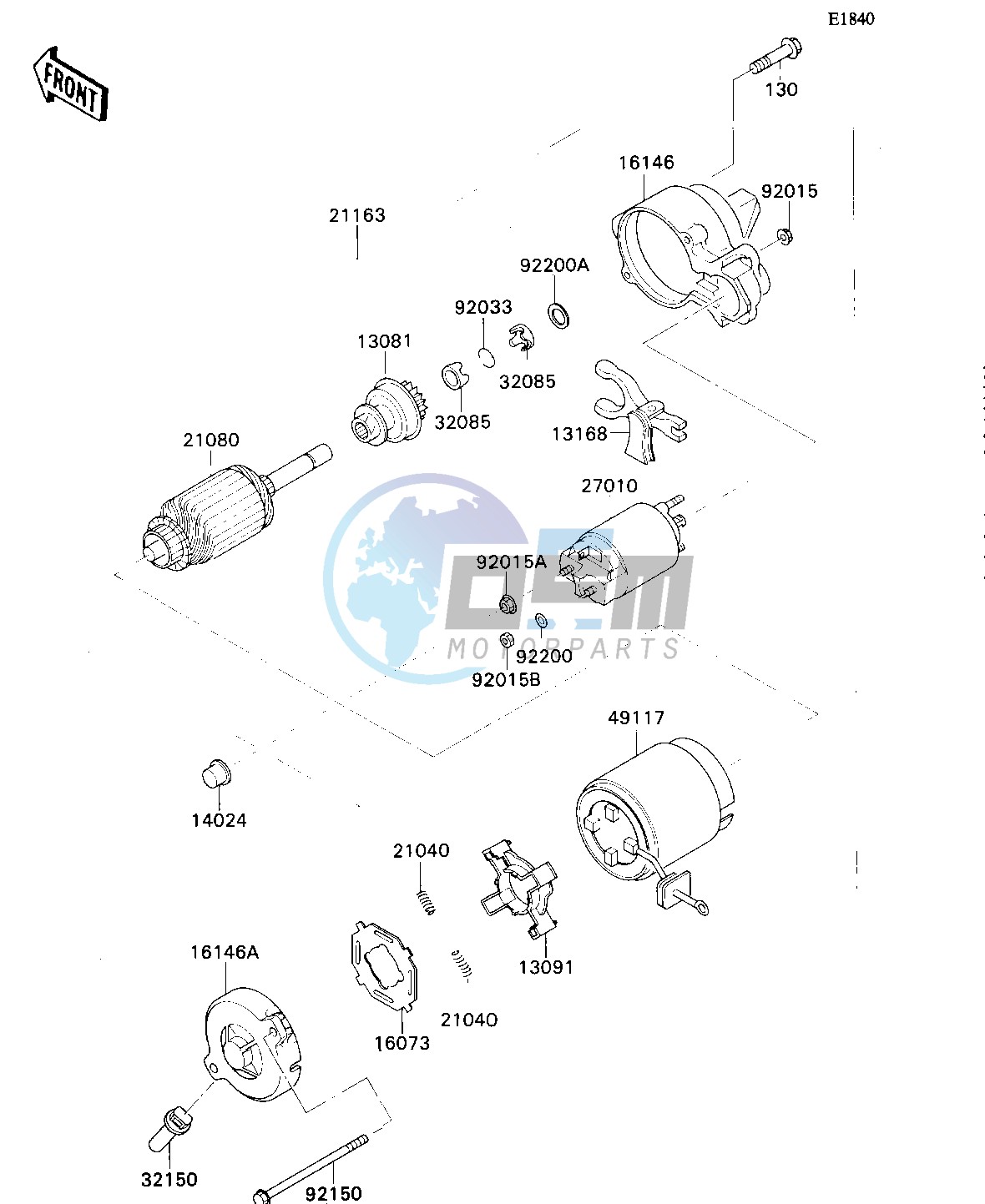 STARTER MOTOR