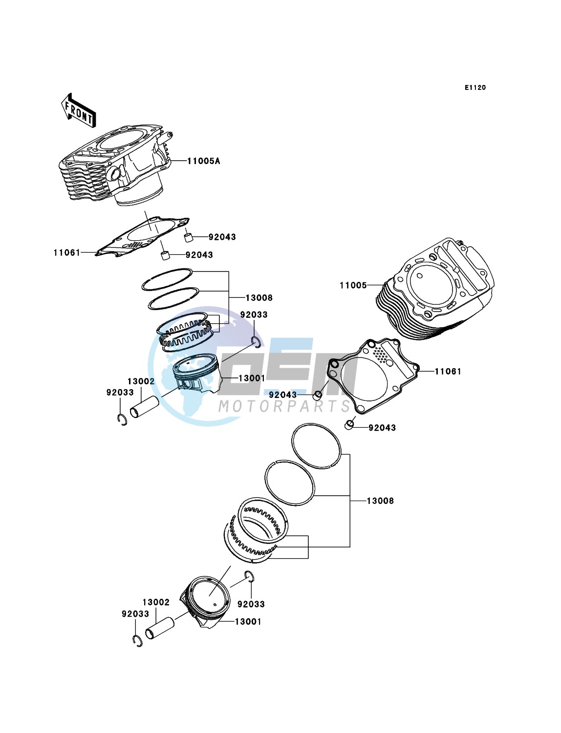 Cylinder/Piston(s)