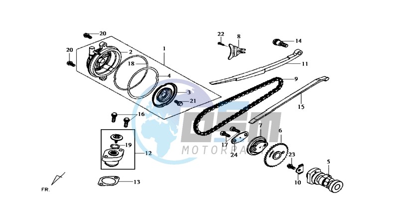 CYLINDER HEAD COVER / CAMSHAFT CHAIN