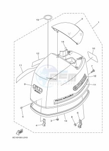 F50FEDL drawing TOP-COWLING