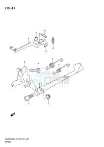 GSX1300R (E3-E28) Hayabusa drawing STAND