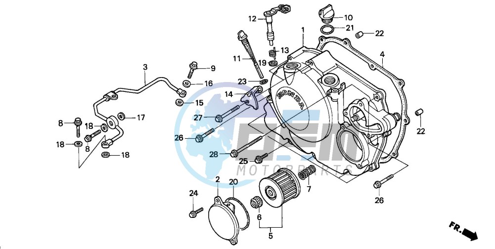 RIGHT CRANKCASE COVER