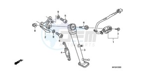 CB600FAA E / ABS MKH drawing STAND