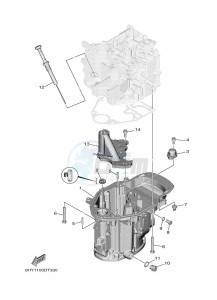 F25GMH drawing VENTILATEUR-DHUILE