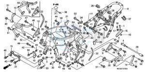 ST1300A9 Australia - (U / ABS MME) drawing FRAME BODY