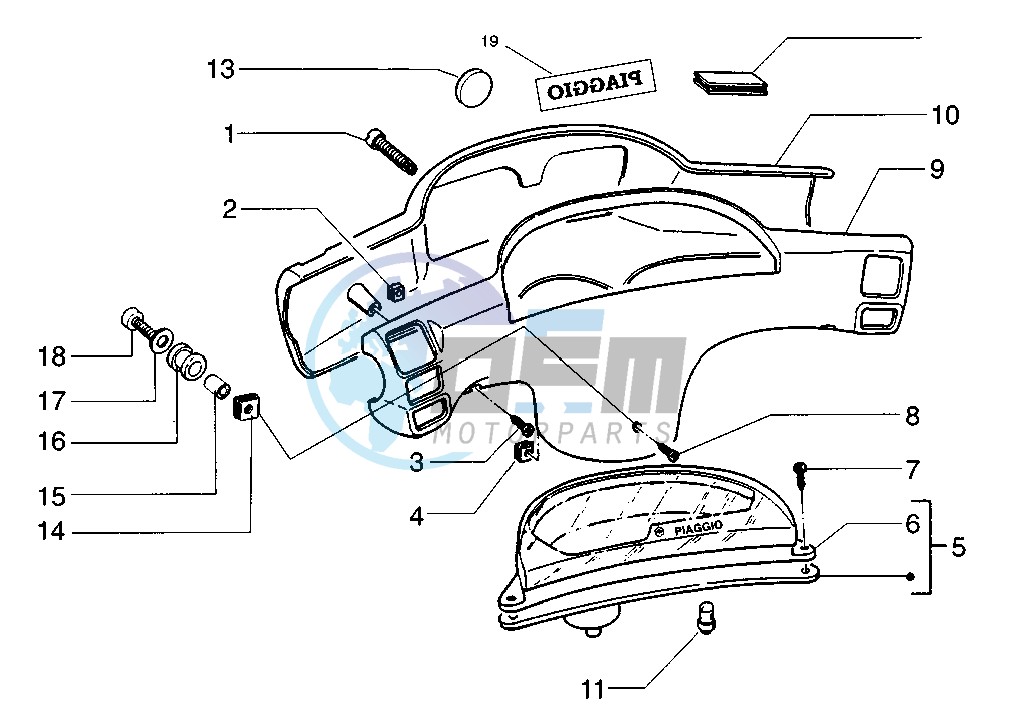 Speedometer - Handlebar covers