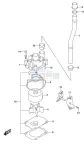 DF 175 drawing Water Pump