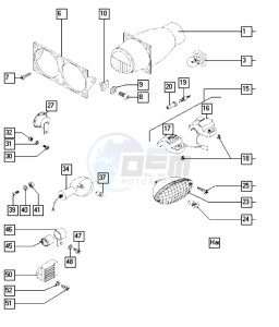 FUNTASTIC_25-45kmh_K6-K7 50 K6-K7 drawing Electric