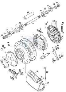 REVIVAL_25kmh_L0 50 L0 drawing Rear wheel