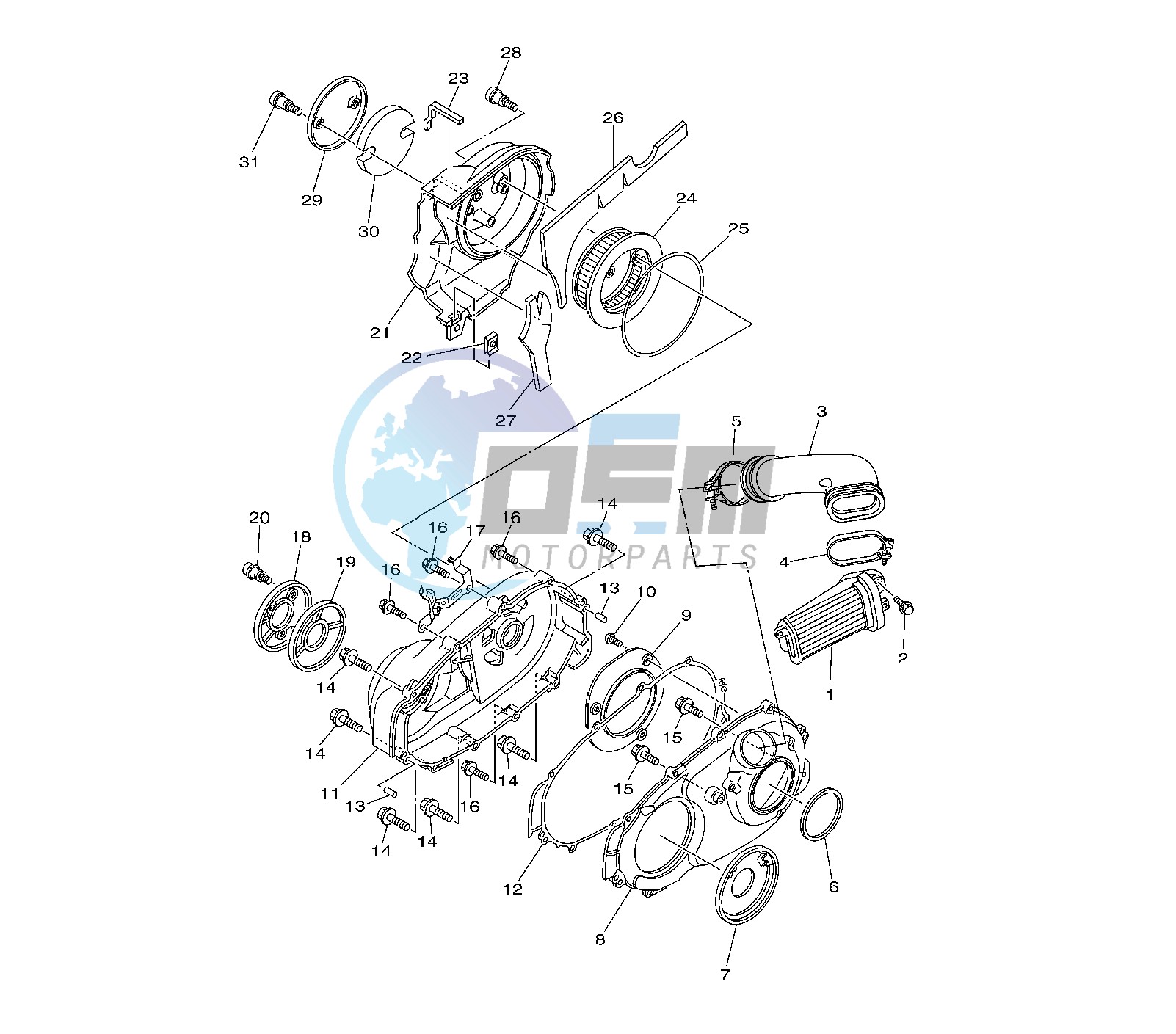 CRANKCASE COVER 2