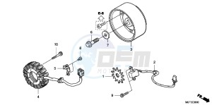 FJS600AB SilverWing ED drawing GENERATOR