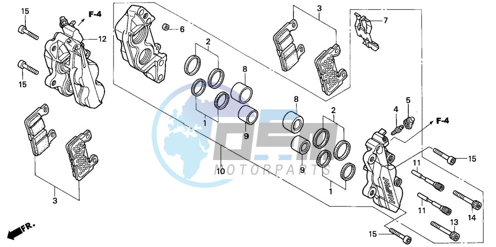 FRONT BRAKE CALIPER