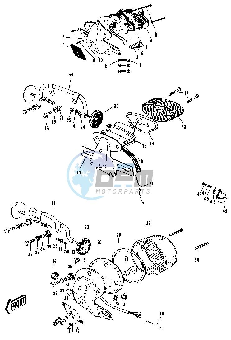 TAILLIGHT -- 69-73- -