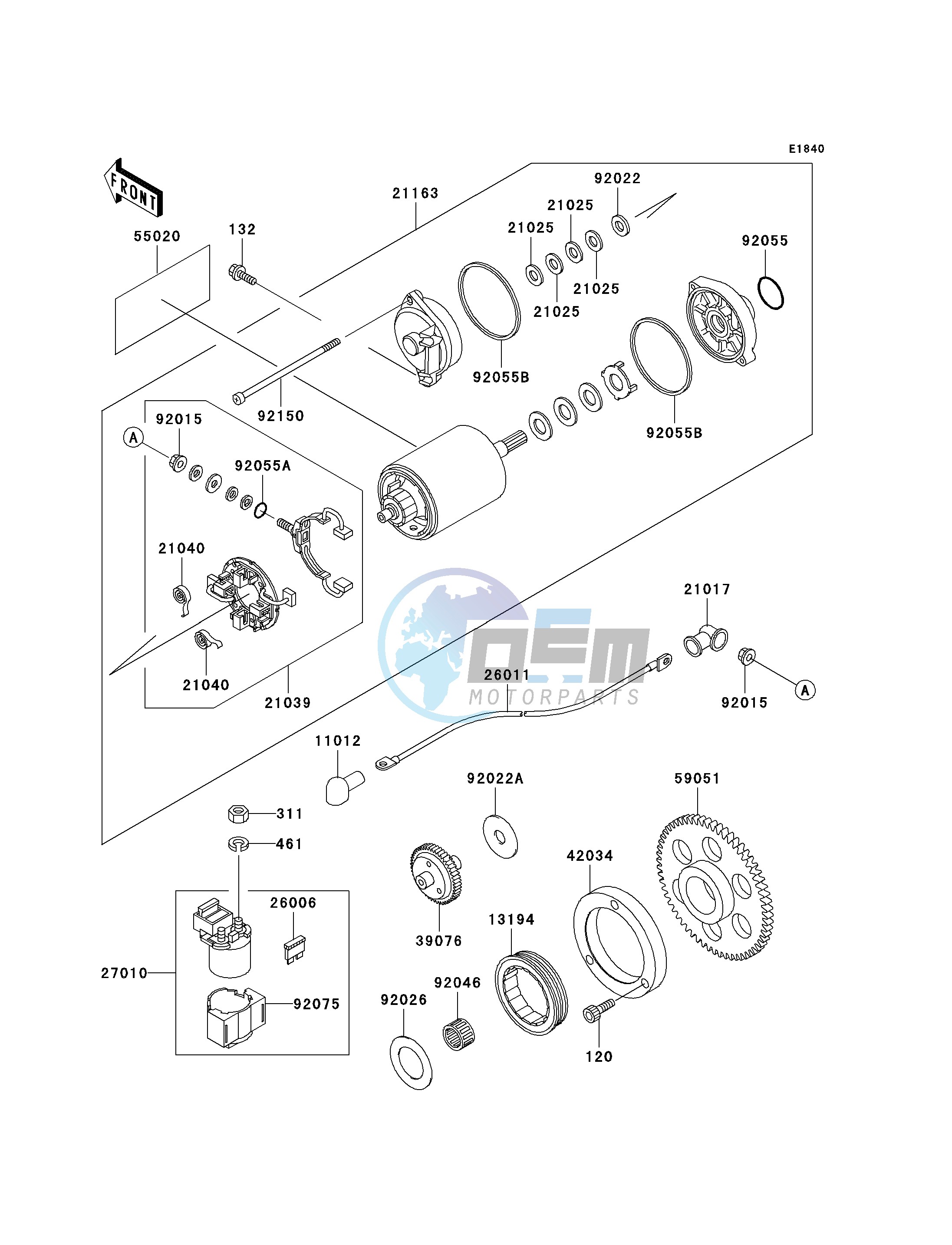 STARTER MOTOR