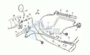 Nevada 750 Club Club drawing Handlebar