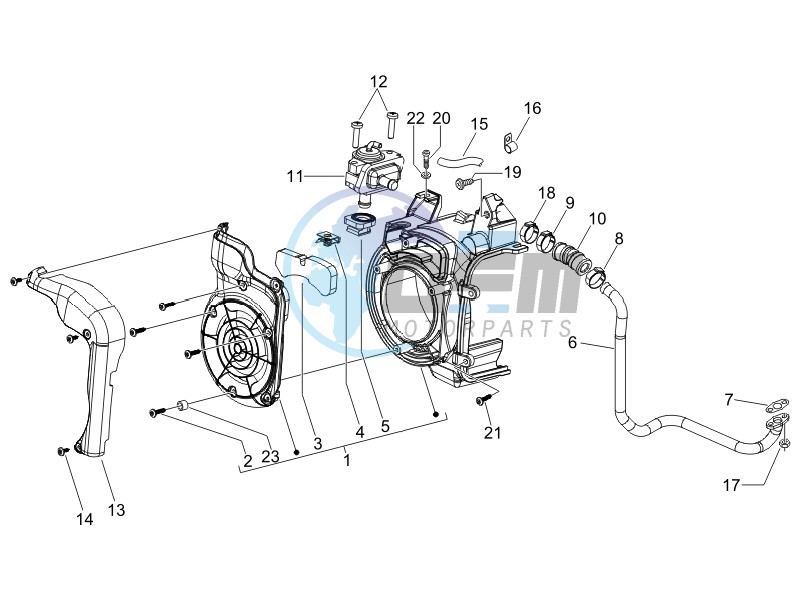 Secondairy air box