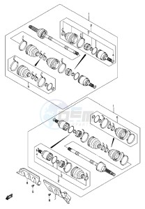 LT-A750X drawing FRONT DRIVE SHAFT