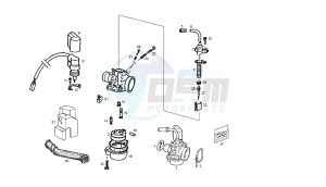 ATLANTIS - 50 CC VTHAL4AE2 2T drawing CARBURETOR