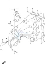 DF 140A drawing Intake Manifold