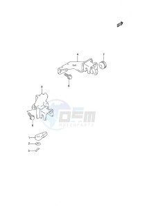 DF 25 V-Twin drawing Remocon Cable Remote Control