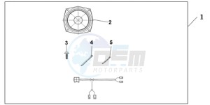 GL18009 Australia - (U) drawing REAR SPEAKER SET