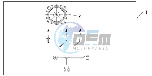 REAR SPEAKER SET