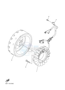 XVS950CR XVS950 CAFE RACER XV950 RACER 60TH ANNIV. (B33E) drawing GENERATOR