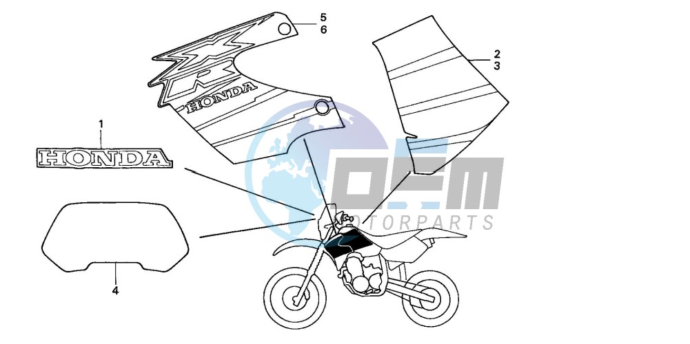 STRIPE (XR650RY)