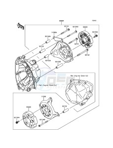 Z800 ABS ZR800BGF FR GB XX (EU ME A(FRICA) drawing Accessory(Engine Guard)