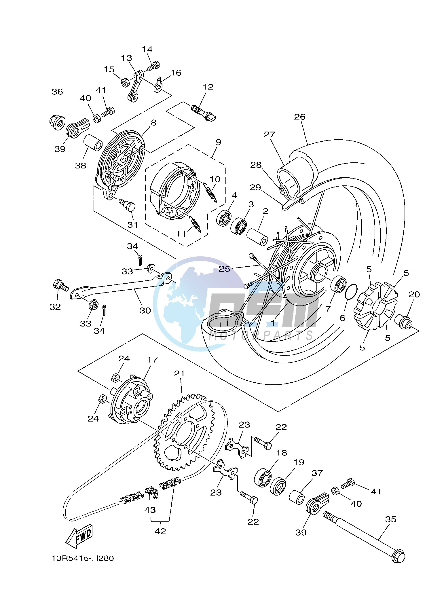 REAR WHEEL