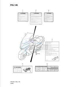 AN400Z drawing LABEL (AN400ZAL1 E19)