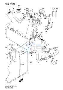 GSX-1250F ABS EU drawing RADIATOR HOSE