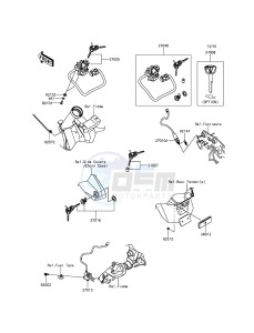 VULCAN S ABS EN650BGF XX (EU ME A(FRICA) drawing Ignition Switch