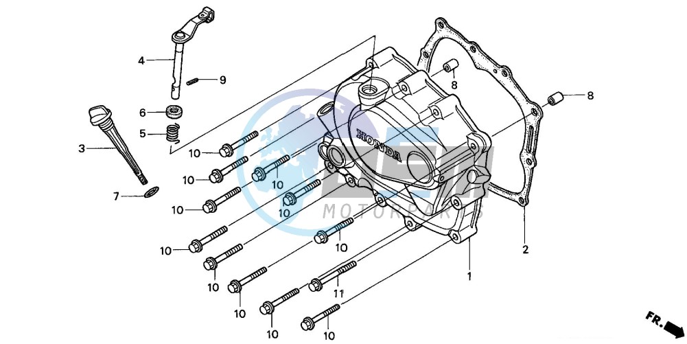 RIGHT CRANKCASE COVER