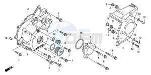 CB1300A CB1300SUPER FOUR drawing LEFT CRANKCASE COVER