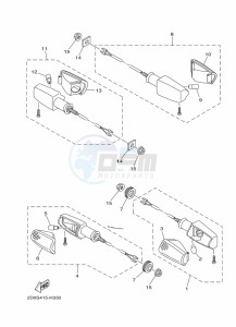 YBR125E (BN9J) drawing FLASHER LIGHT