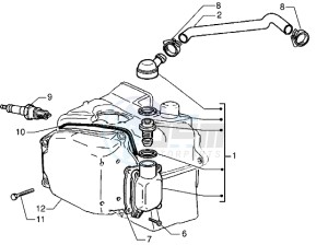 DNA 180 drawing Oil drain valve