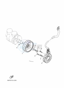 YZF320-A YZF-R3 (B2X8) drawing GENERATOR