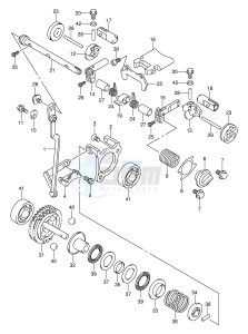 RM250 (E3-E28) drawing EXHAUST VALVE (MODEL K3 K4 K5 K6)