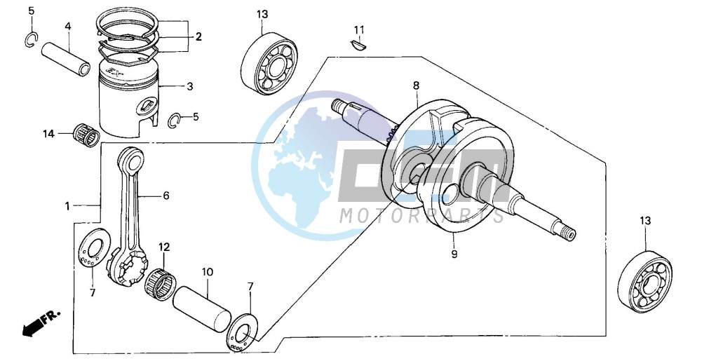 CRANKSHAFT/PISTON